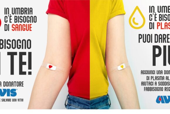 Campagna di sensibilizzazione per le donazioni di sangue “C’è Bisogno di Te!” e donazioni di plasma “Puoi dare di Più!”
